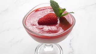 Strawberry Pudding Recipe Easy