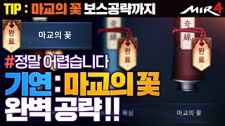 기연 : 마교의 꽃 보스 격노흑치 패턴 공략까지! 보스 안보고 가면.. 후회합니다?