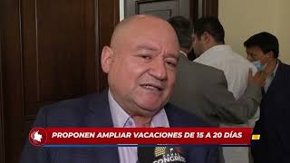 Proponen ampliar el periodo de vaciones en Colombia