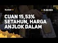 Cuan 15,53% Setahun, Harga Emas Antam Hari Ini Anjlok Dalam (26 Juli 2024) | KONTAN Harga Emas