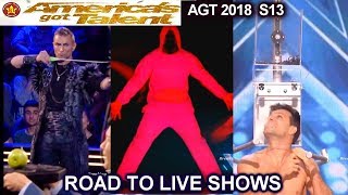 UDI & Lord Nil & Aaron Crow ROAD TO LIVE SHOWS America's Got Talent 2018 AGT