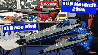 E1 Race Bird Elektro Rennboot von Joysway und Standrundgang - Spielwarenmesse #rc #boat #formulae