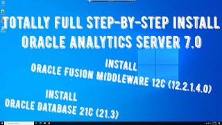 Oracle Analytics Server 7 installation