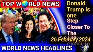 Top World News | 26.February.2024 | World News Headlines