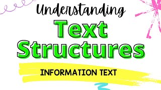 Text Structure Mini Lesson