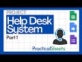 Create a HELP DESK System in Google Sheets and Forms 🚀