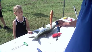 Youth fishing event at Suncoast Youth Conservation Center