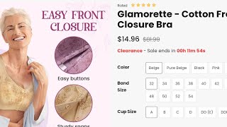 Glamorette Bra Reviews (Jan 2024) Is Glamorette.com Scam Or Legit? Watch Video Now | Scam Expert