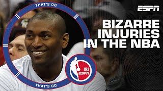 The most bizarre NBA injuries we have ever seen 😬 | That's OD