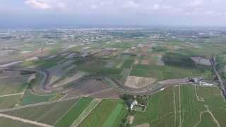 DJI Phantom 3 P3A 空拍 嘉南平原 20150725 Taiwan Aerial Drone Video