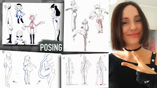 Mieux dessiner les poses de personnages | avec Charline Lemoal, animatrice 2D