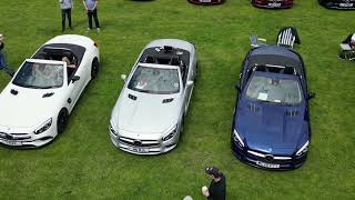 The Mercedes-Benz Club SL \u0026 SLK day 2024,  at Himley Hall near Birmingham, UK