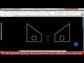 mirror command in autocad मिरर कमांड इन ऑटोकैड autocad tutorial in hindi for beginners