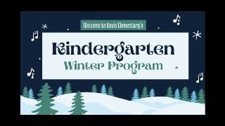 Davis Elementary Winter Program