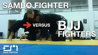 Sambo wrestling vs bjj . Once upon a time in Spain \\ Sambo academy