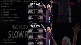 Bon Jovi Scorpions, Aerosmith, White Lion, Ledzeppelin, The Eagles - Best Slow Rock Ballads 80s,90s