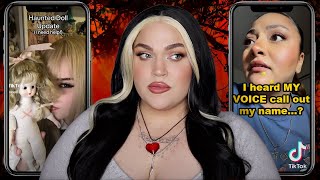 32 PARANORMAL TikToks YOU Tagged Me In (Nightmare Edition)... The Haunted Side of TikTok | Loey Lane