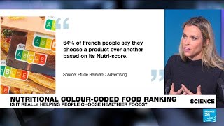 Nutri-score ranking: Algorithm evolves to help people choose healthier food • FRANCE 24 English