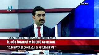 İL GÖÇ İDARESİ MÜDÜRÜ AÇIKLADI