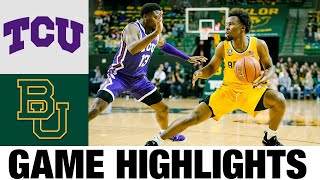 #17 TCU vs #19 Baylor | 2023 College Basketball Highlights