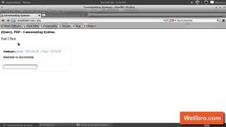 JQuery PHP Tutorial Commenting System