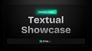 Introduce Widget Pro: Textual Showcase by RTMkit Addons