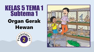 Kelas 5 Tema 1 Subtema 1 Pembelajaran 2 - Organ Gerak Hewan