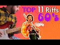 Top 11 Riffs - The '60s