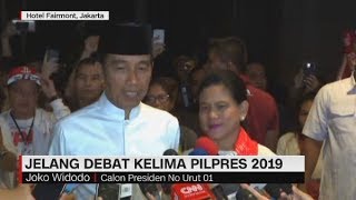 Jokowi: Nanti Saya Jawab Semuanya I Debat Terakhir Capres-Cawapres