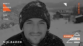 Nik Baden: Men’s Rookie of the Year —TransWorld Snowboarding Riders’ Poll 20