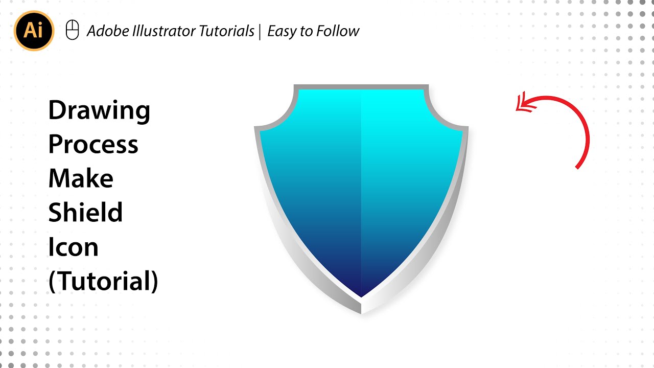 How To Draw A Shield In Illustrator