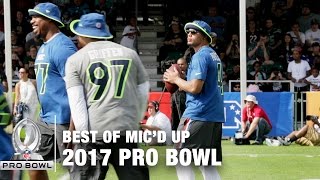 Best of Mic'd Up at the 2017 Pro Bowl Practice | NFL