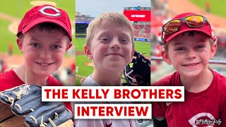 Matthew Kelly Interviews His Sons - Biggest Cincinnati Reds Fans Ever