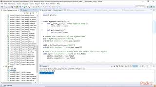 Mastering Object-Oriented Programming with Python :Serializ Python Object with Pickle| packtpub.com