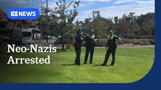 16 neo-Nazis arrested who disrupted Adelaide Survival Day rally | ABC NEWS