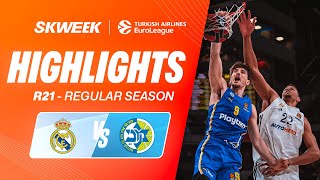 OFFENSIVE FESTIVAL IN MADRID ! 💥 Real Madrid vs Maccabi Tel-Aviv Highlights EuroLeague R21