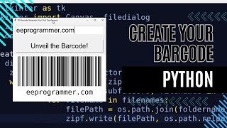 Create Your Barcode: Python Tutorial