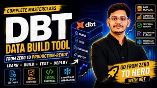 Data Build Tool - DBT Complete Masterclass | Data Engineer | Prem Shende | Data Stack With Prem