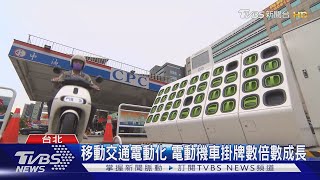 鼓勵換電動機車 各縣市政府加碼補助｜TVBS新聞