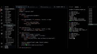 CS50 Python Final Project (Contacts Manager)