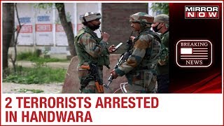 Jammu \u0026 Kashmir: 2 terrorist associated with Hizbul Mujahideen arrested in Handwara