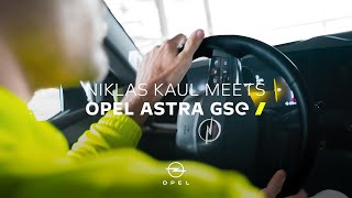 Opel Astra Gse meets World Champion Niklas Kaul