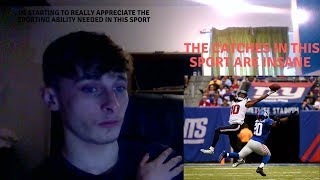 UK first time reaction to American football  Top 10 DeAndre Hopkins Career Catches    So Far!