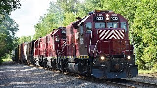 7/22/19 - HLCX GP38-2 Trio leads BNSF LCHI6571