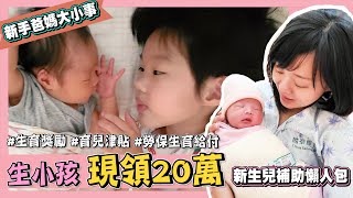 【生小孩現領20萬！坐好月子不拮据∣新生兒補助懶人包 生育獎勵 育兒津貼 勞保生育給付】@這梗怎麼賣