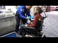 electric wheelchair tsa security screening airport