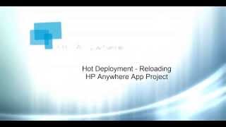 Reload java code in HP Anywhere IDE