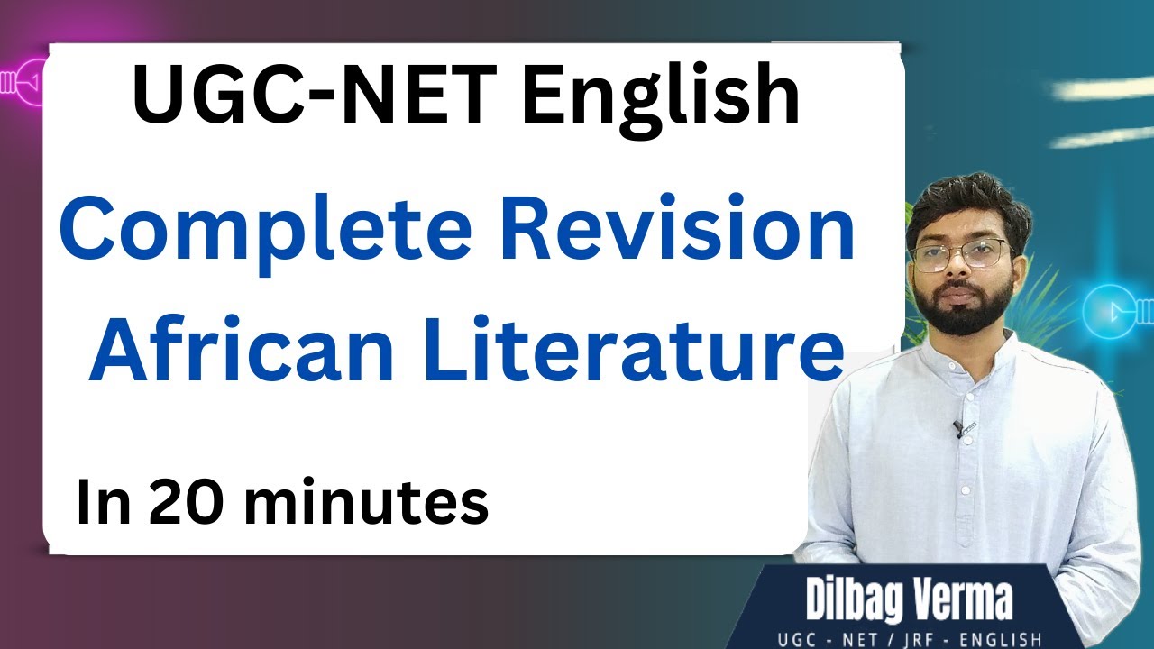 African Literature Complete Revision || All Important Writer In African ...