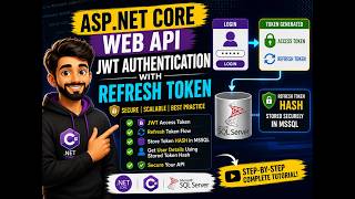 JWT Token 🔑 + Refresh Token ♻️ in ASP.NET Core Web API 🚀 | Step-by-Step Tutorial 🧑💻