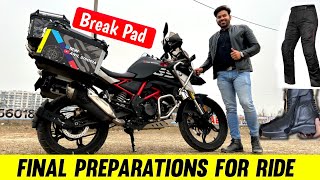 New Riding Shoes and New Rynox Riding Pant For New Ride| Break Pad For BMW